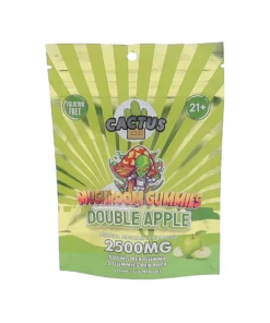 Double Apple Cactus Labs Amanita Muscara Mushroom Gummies 2500mg